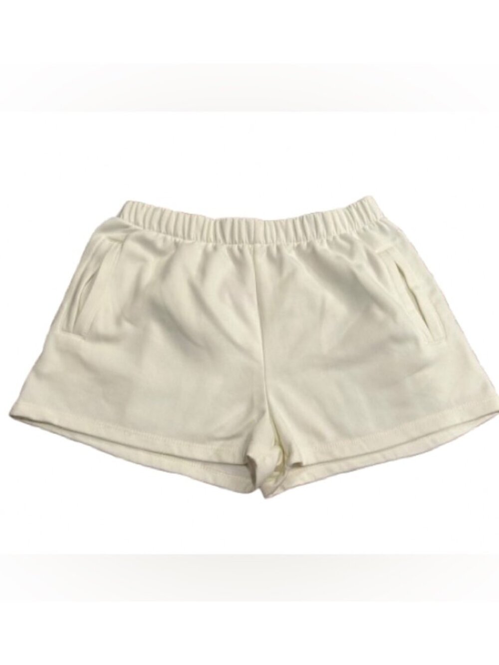 Cream Sweat Shorts Size Extra Large